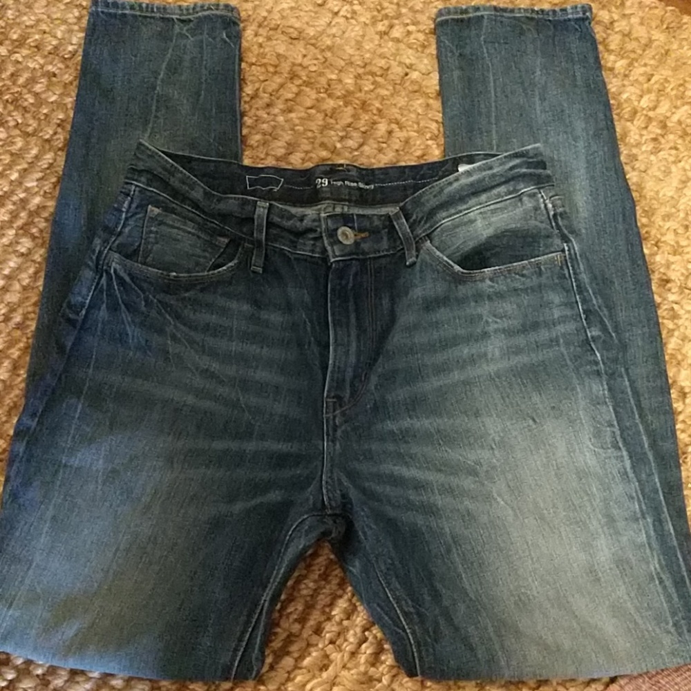 Levi's high rise skinny